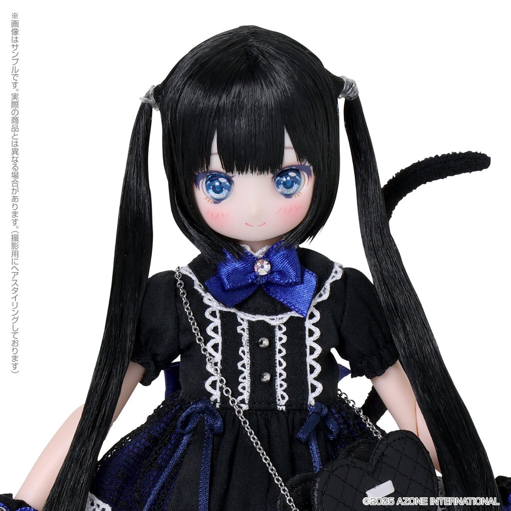 Azone Colorful Dreamin' Mebae A Gift from M.K. Black Cat ver. Doll JAPAN