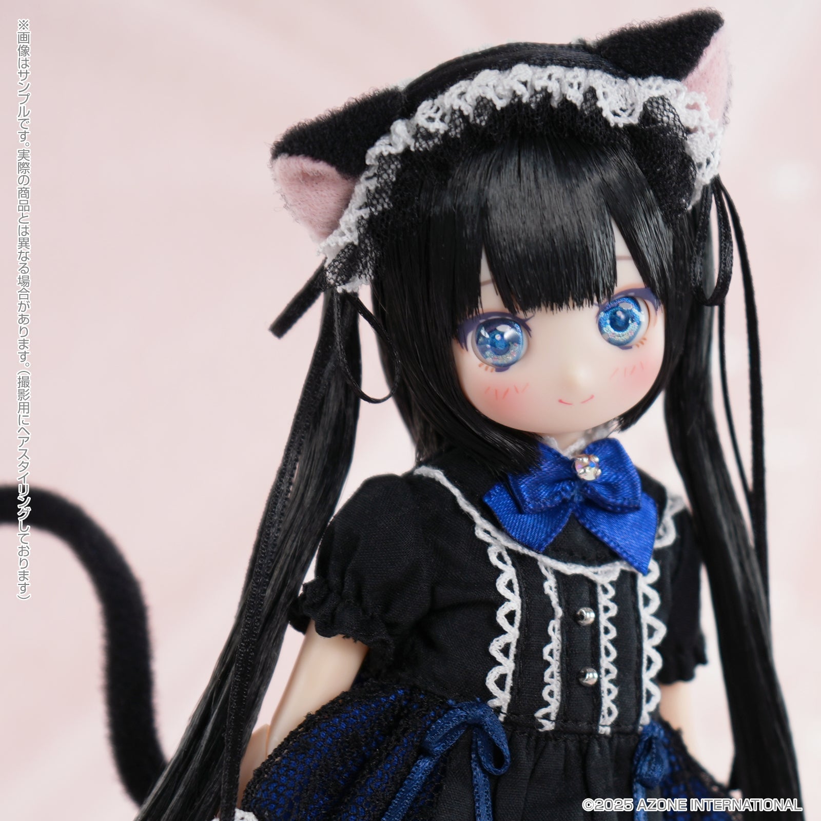 Azone Colorful Dreamin' Mebae A Gift from M.K. Black Cat ver. Doll JAPAN