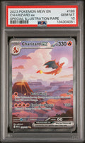 CHARIZARD ex SPECIAL ILLUSTRATION RARE 2023 POKEMON MEW EN-151 PSA GEM MT 10