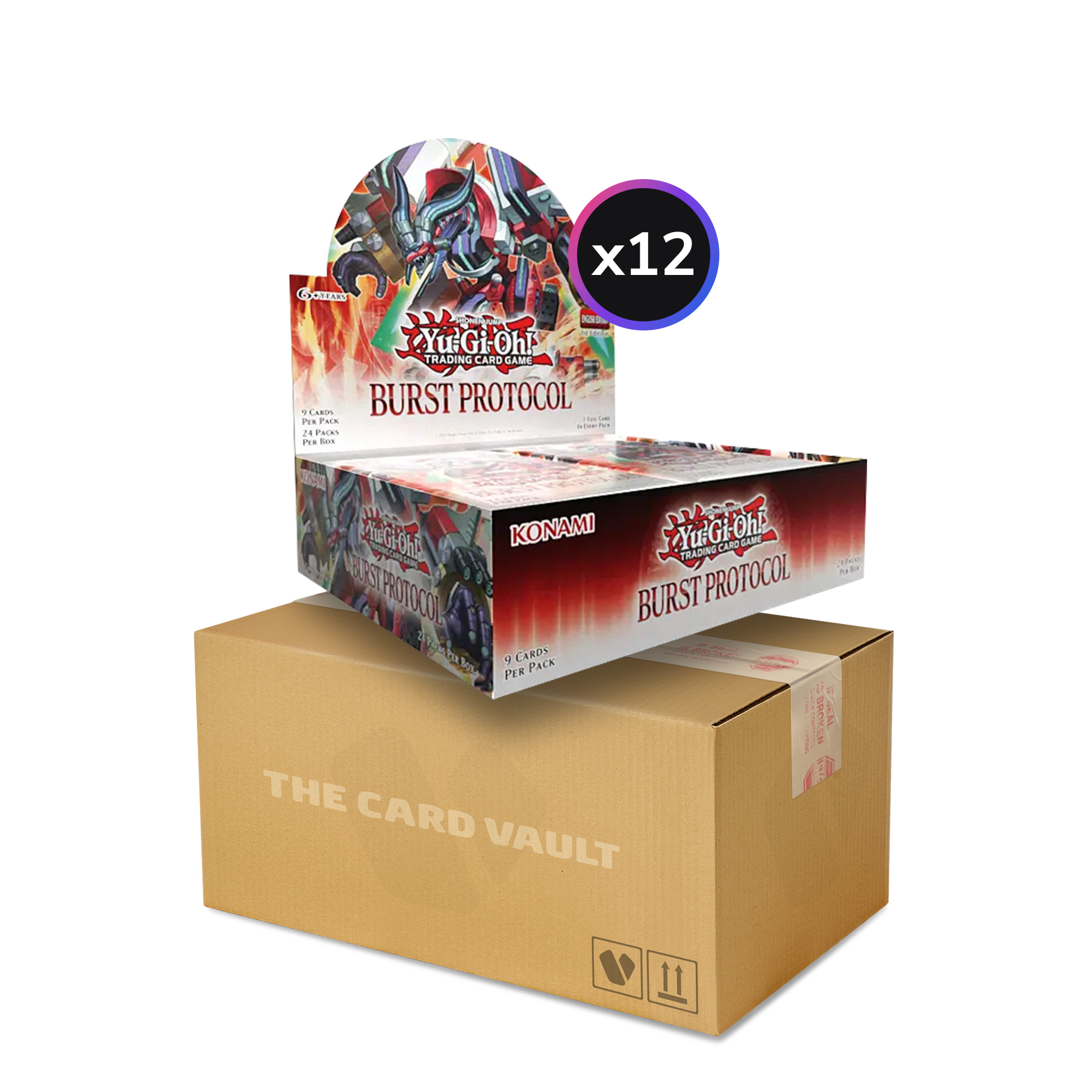 Yu-Gi-Oh! - Burst Protocol - Display Case (12x Booster Boxes) (1st Edition)