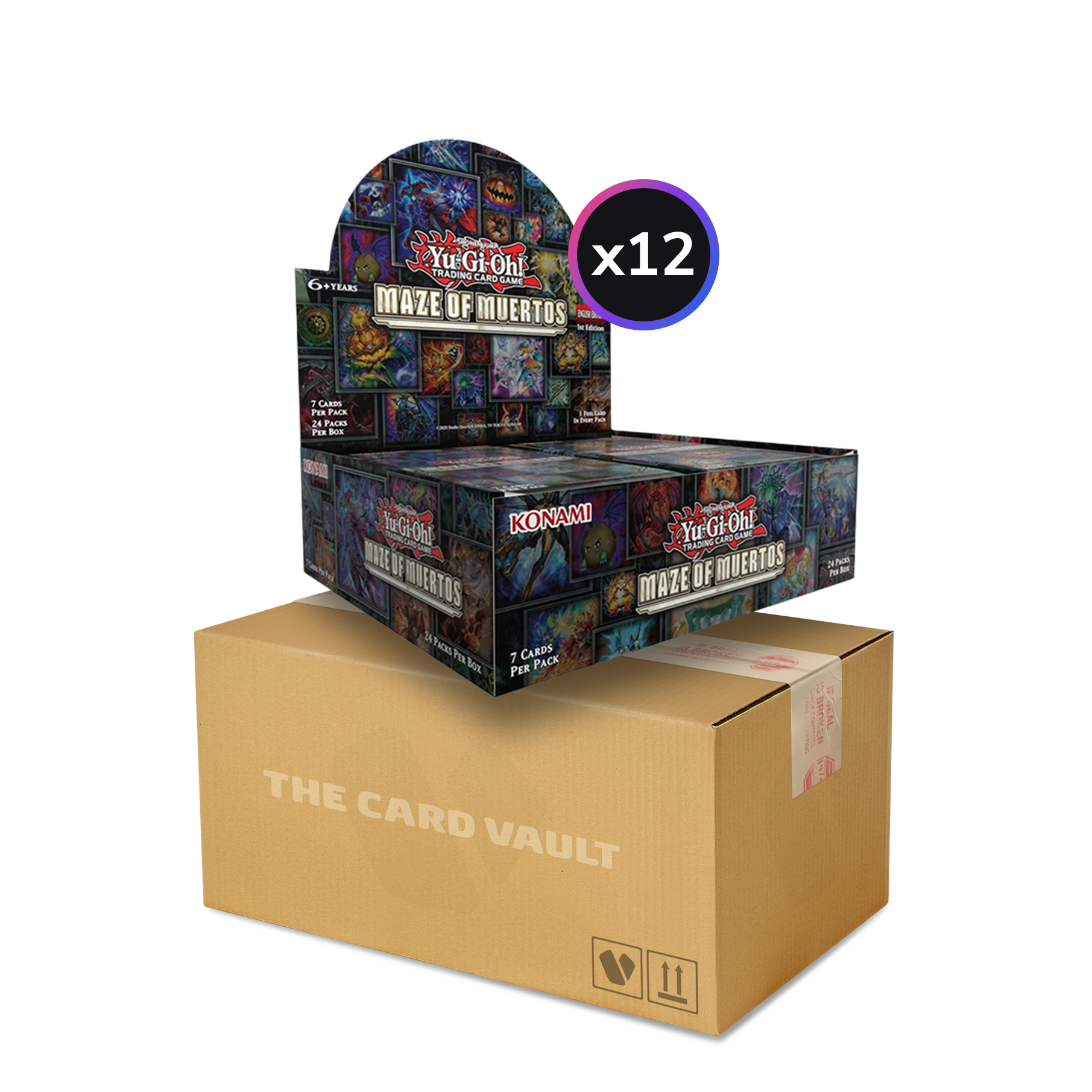 Yu-Gi-Oh! - Maze of Muertos - Display Case (12x Booster Boxes)