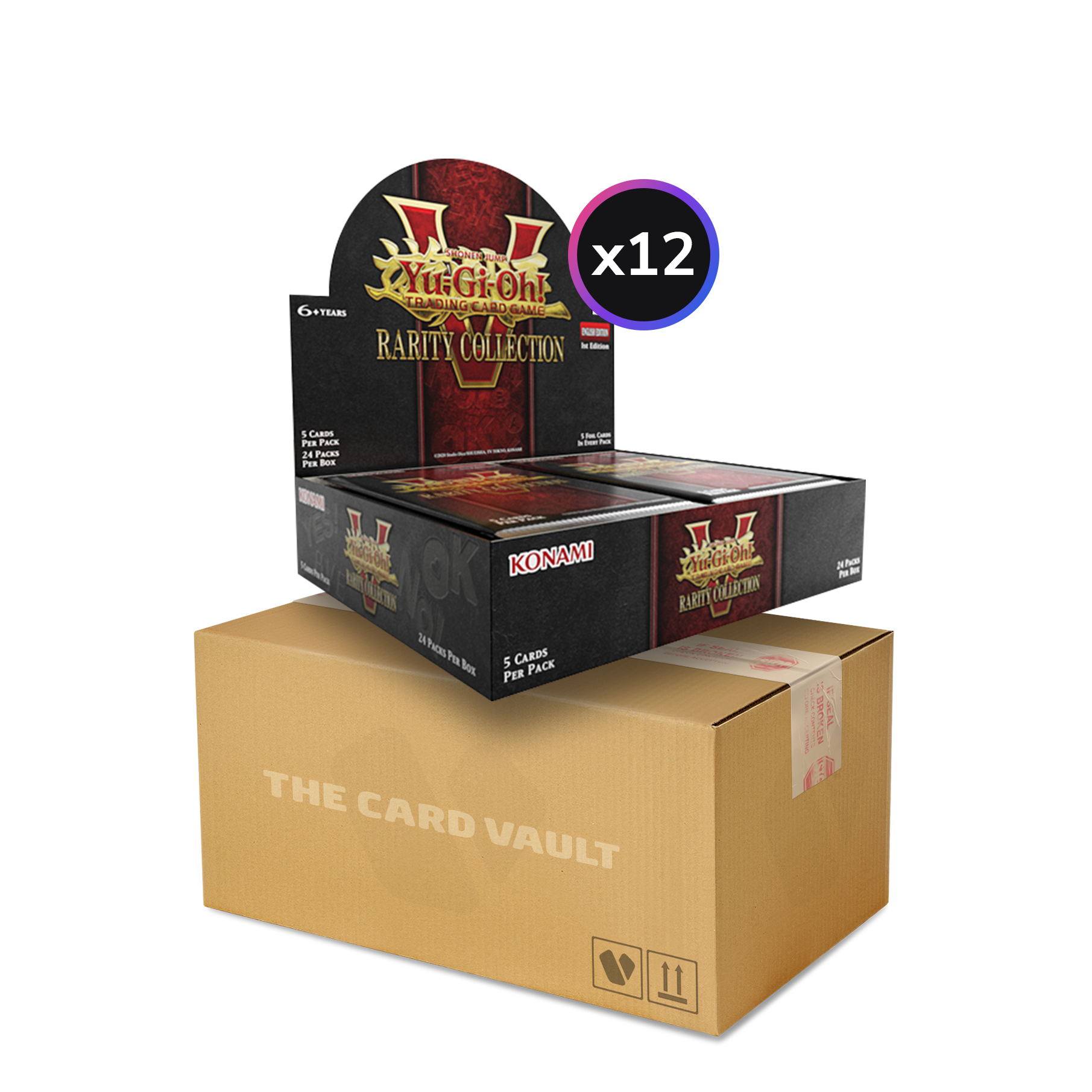 Yu-Gi-Oh! - Rarity Collection 5 - Display Case (12x Booster Boxes)