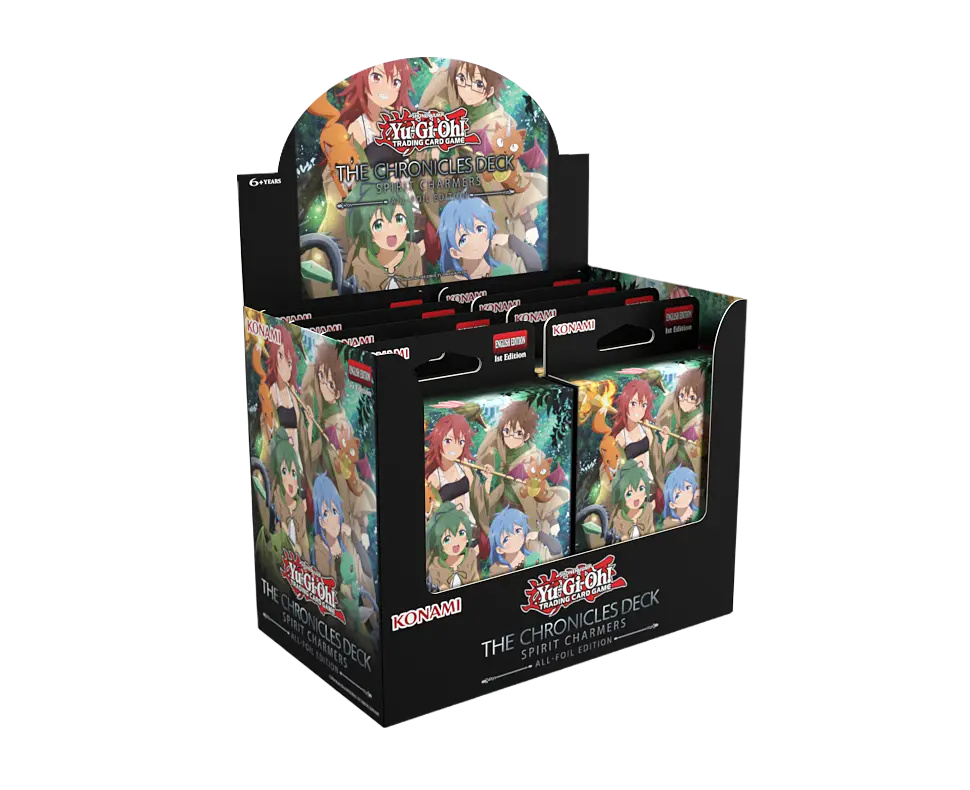 Yu-Gi-Oh! - The Chronicles Deck - Spirit Charmers (All-Foil Edition) - CDU (8x Decks)