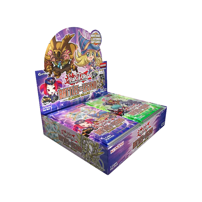Yu-Gi-Oh! - Battles of Legend: Glorious Gallery - Display Case (12x Booster Boxes) (1st Edition)