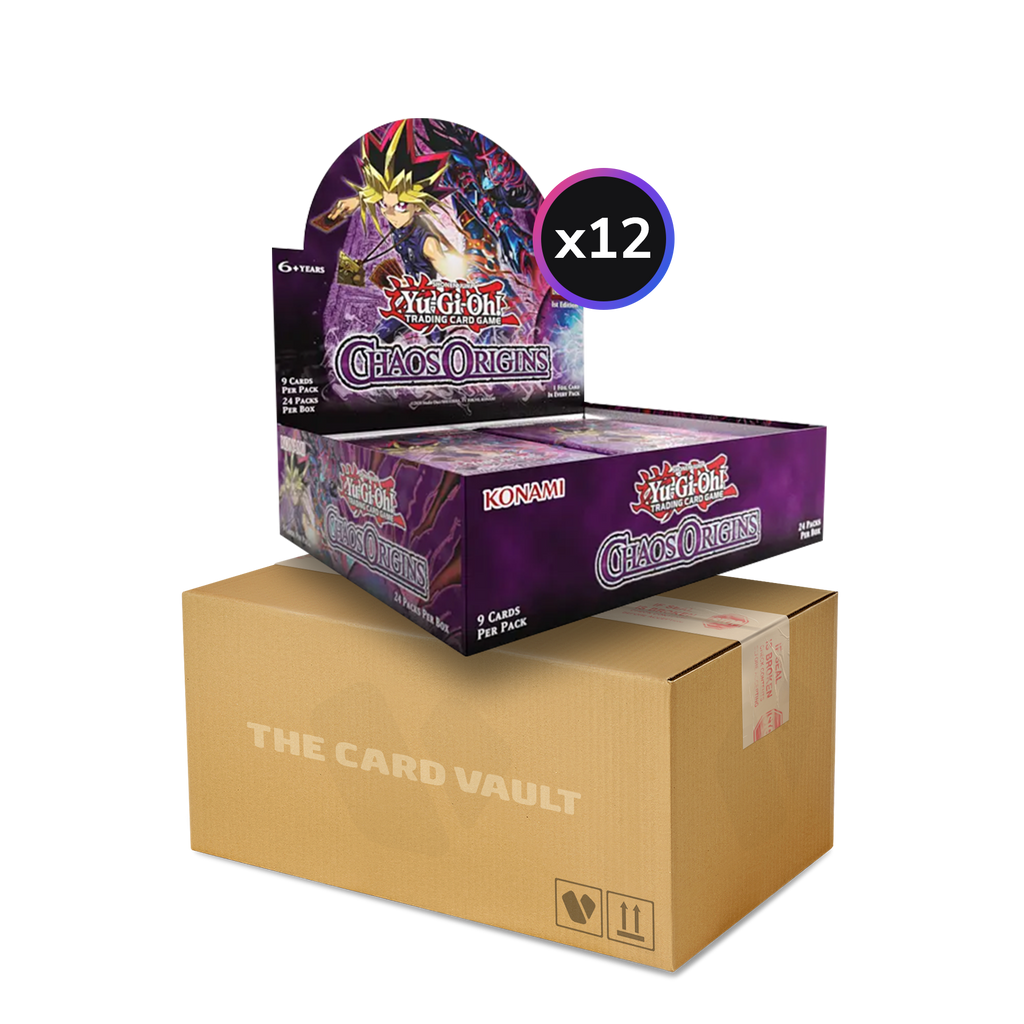 Yu-Gi-Oh! - Chaos Origins - Display Case (12x Booster Boxes) (1st Edition)