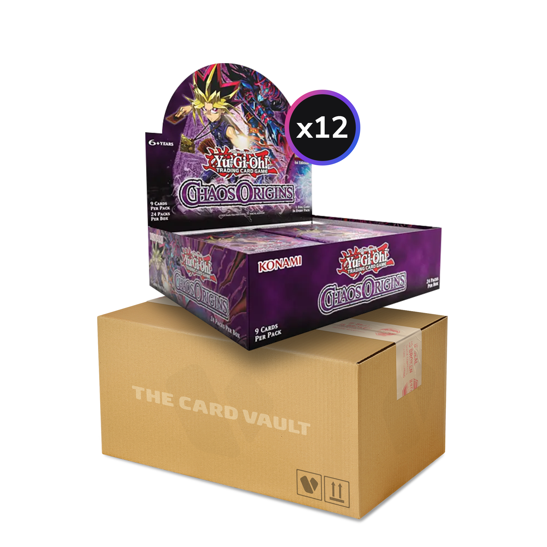 Yu-Gi-Oh! - Chaos Origins - Display Case (12x Booster Boxes) (1st Edition)