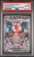 CHARIZARD ex SPECIAL ILLUSTRATION RARE 2023 POKEMON OBF EN-OBSIDIAN FLAMES PSA GEM MT 10