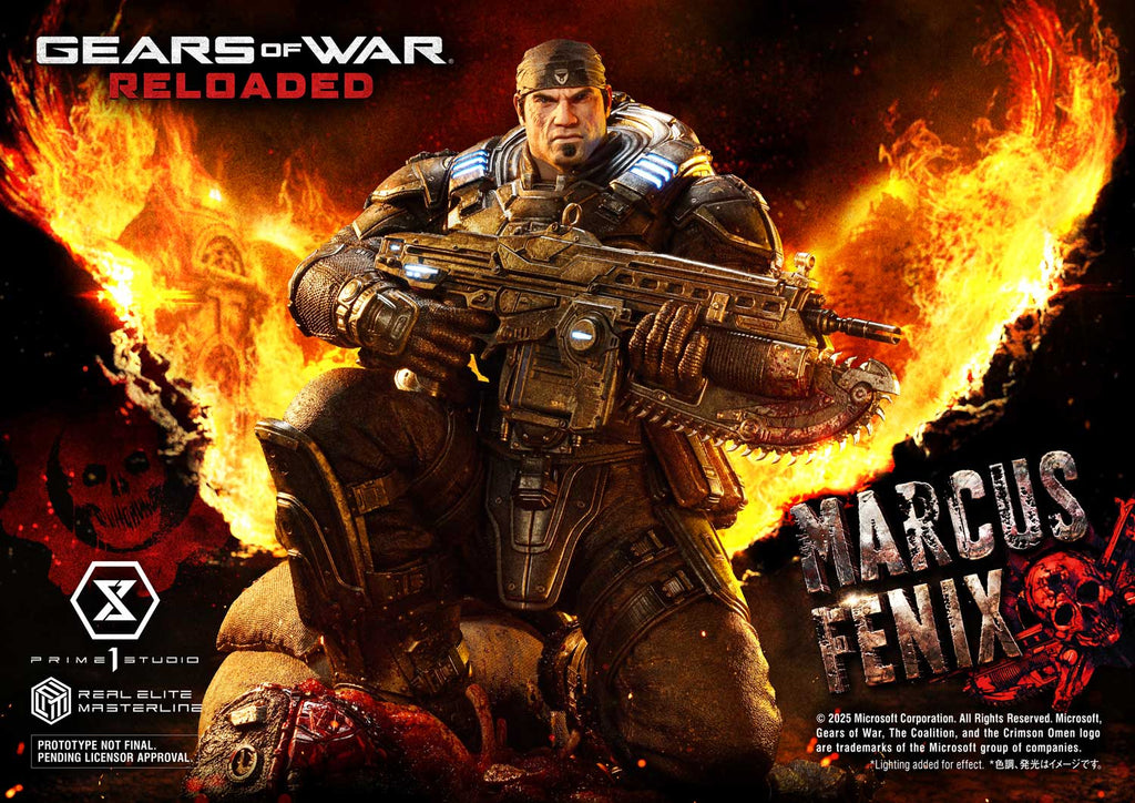 Real Elite Masterline Gears of War: Reloaded Marcus Fenix