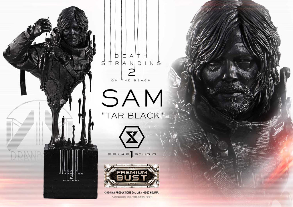 Premium Bust DEATH STRANDING 2: ON THE BEACH SAM "TAR BLACK"