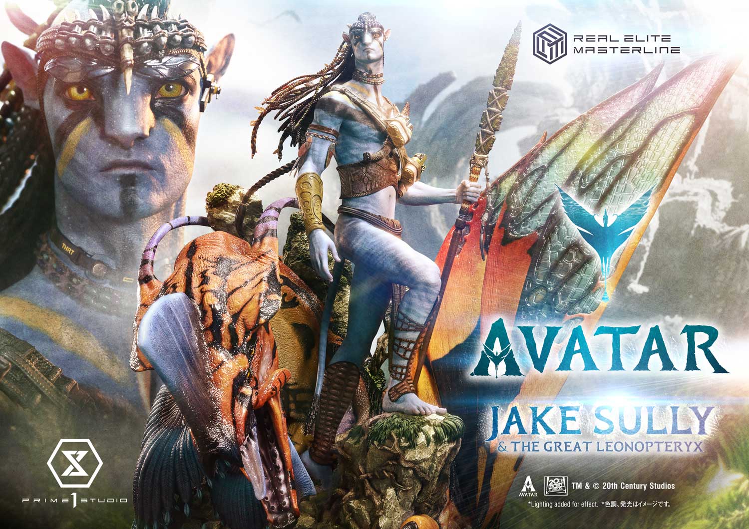 Real Elite Masterline Avatar (Film) Jake Sully &amp; The Great Leonopteryx Avatar Legacy Collection