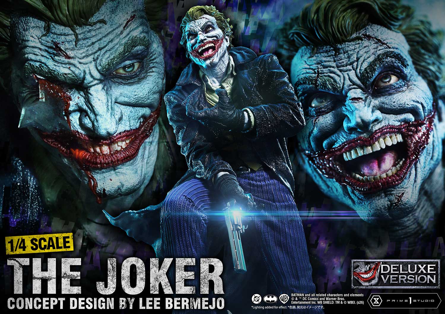 Ultimate Premium Masterline Batman (Comics) The Joker (Concept Design by Lee Bermejo) DX Bonus Version