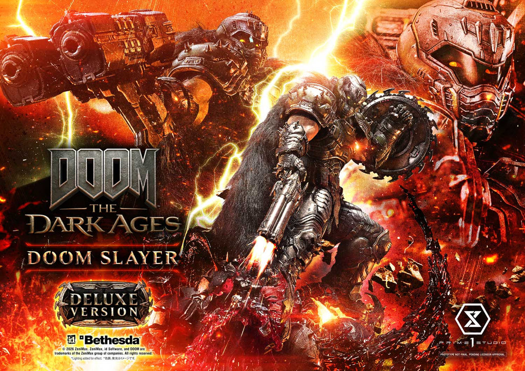 Ultimate Premium Masterline DOOM: The Dark Ages DOOM Slayer Deluxe Version