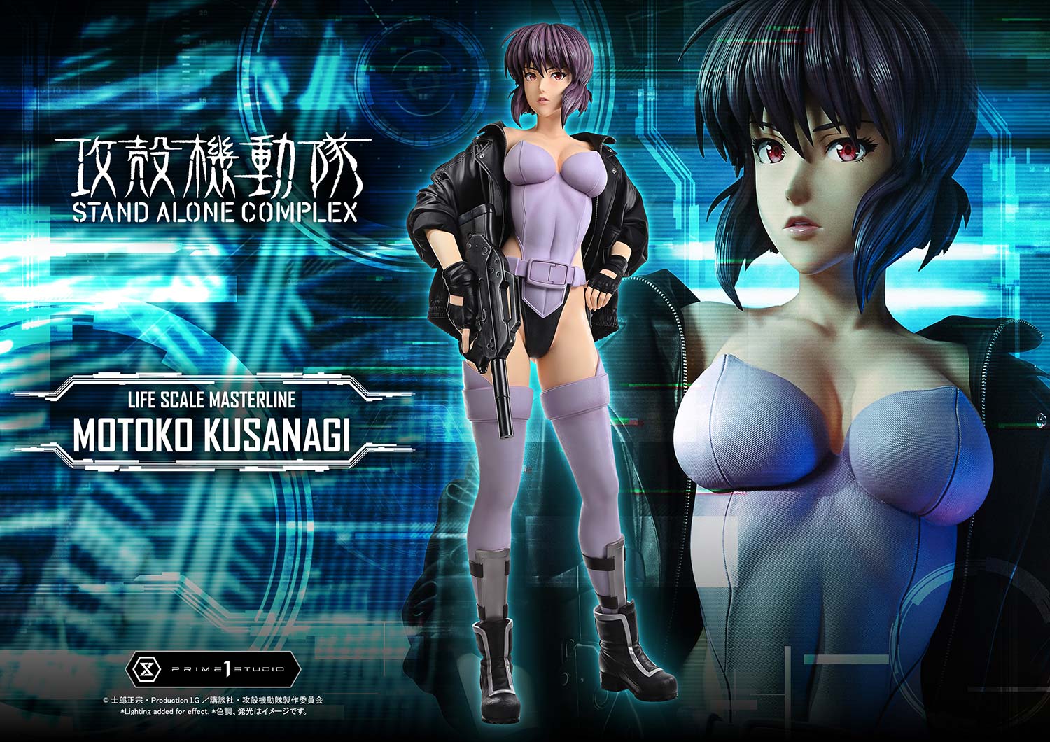 Life Scale Masterline GHOST IN THE SHELL STAND ALONE COMPLEX MOTOKO KUSANAGI