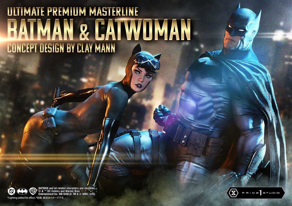 Ultimate Premium Masterline Batman (Comics) Batman &amp; Catwoman (Concept Design by CLAY MANN)