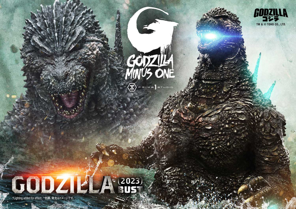 Life Size Bust GODZILLA MINUS ONE (Film) Godzilla (2023) Bonus Version