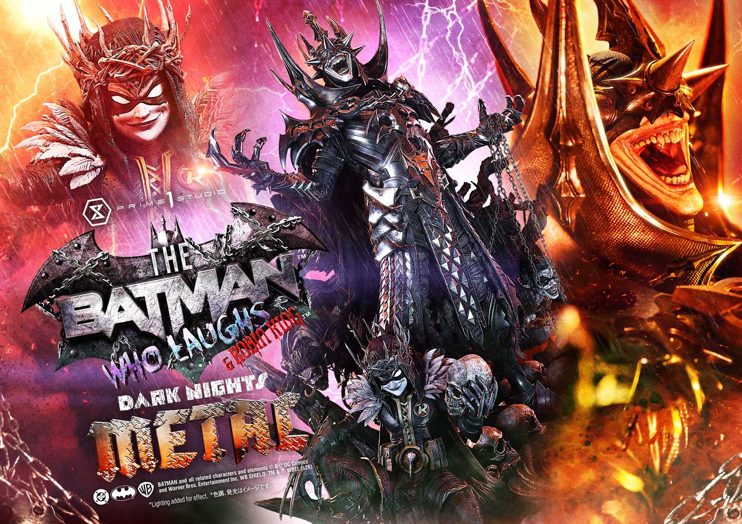 Museum Masterline Dark Nights: Death Metal The Batman Who Laughs &amp; Robin King