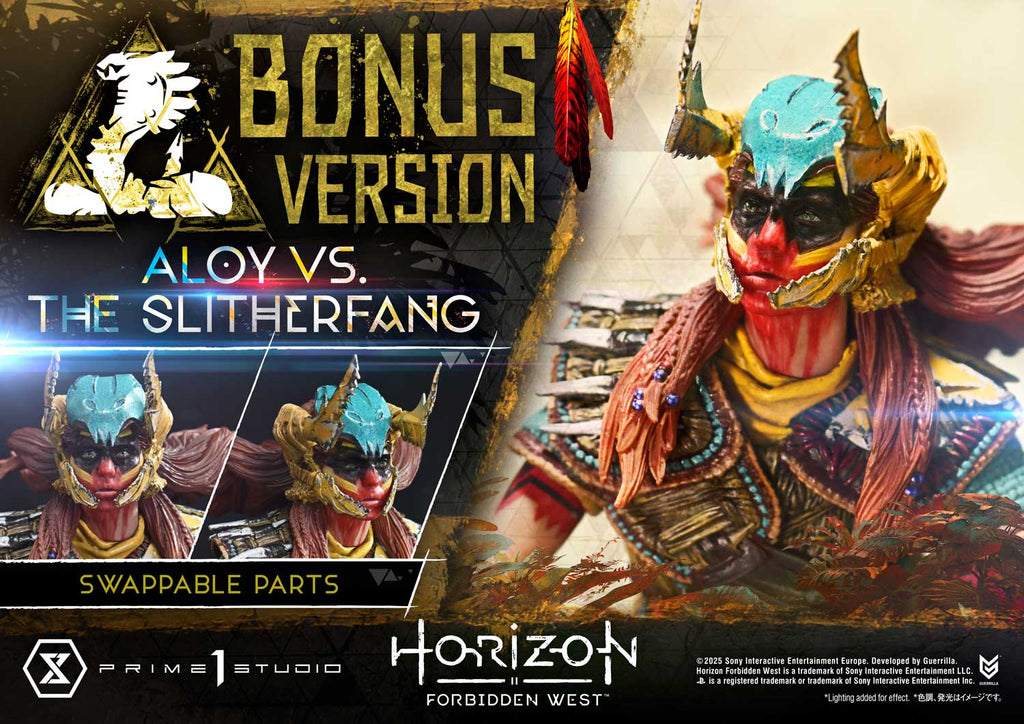 Ultimate Diorama Masterline Horizon Forbidden West Aloy vs. The Slitherfang