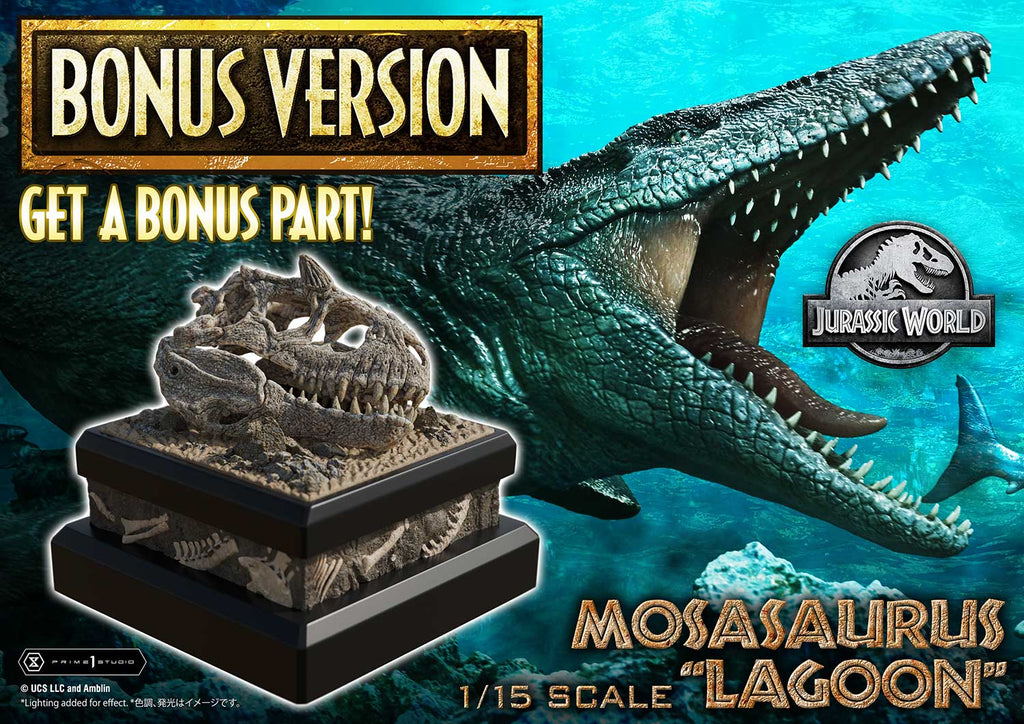 Legacy Museum Collection Jurassic World (Film) Mosasaurus "Lagoon" Bonus Version 1/15 Scale