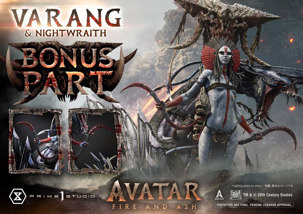 Real Elite Masterline Avatar: Fire and Ash (Film) Varang &amp; Nightwraith Avatar Legacy Collection
