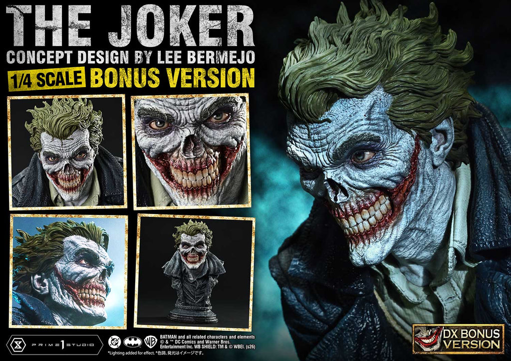 Ultimate Premium Masterline Batman (Comics) The Joker (Concept Design by Lee Bermejo) DX Bonus Version