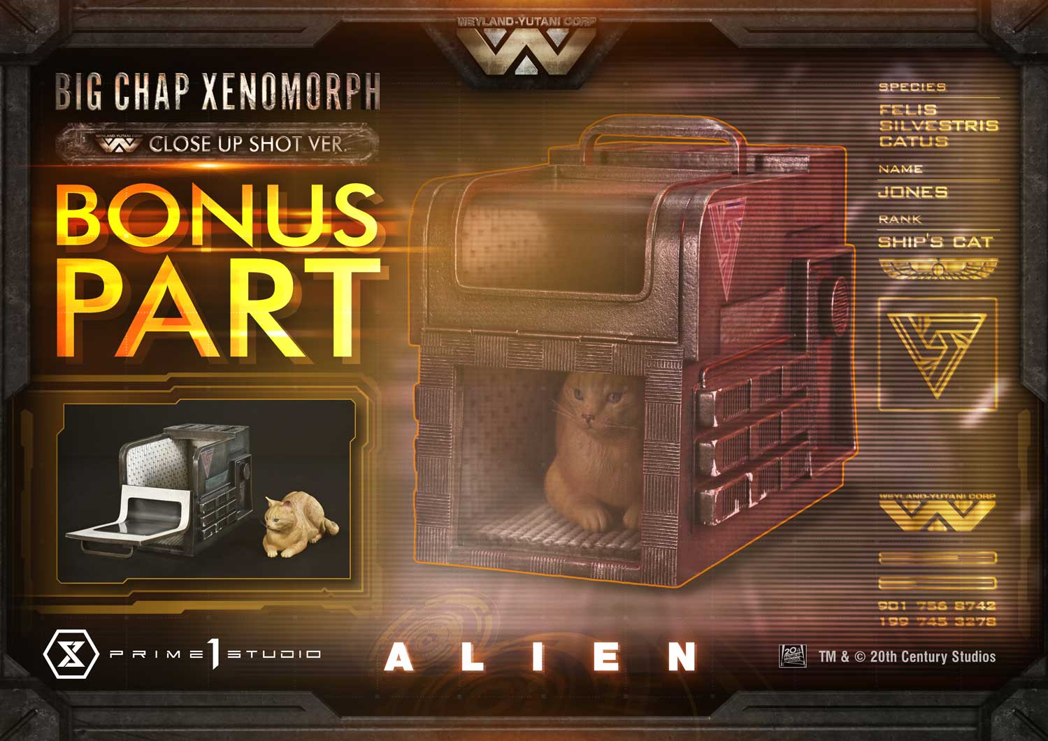 Museum Masterline XL Alien (Film) Big Chap Xenomorph Regular Ver.