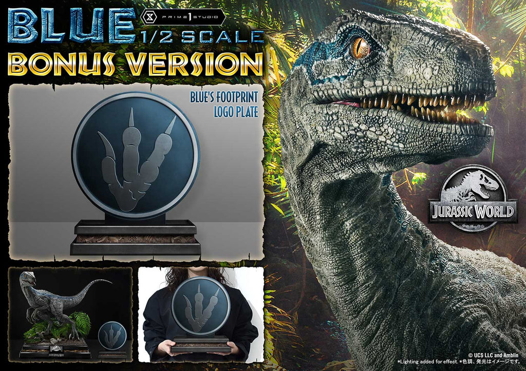 Legacy Museum Collection Jurassic World: Fallen Kingdom (Film) Blue 1/2 Scale Bonus Version