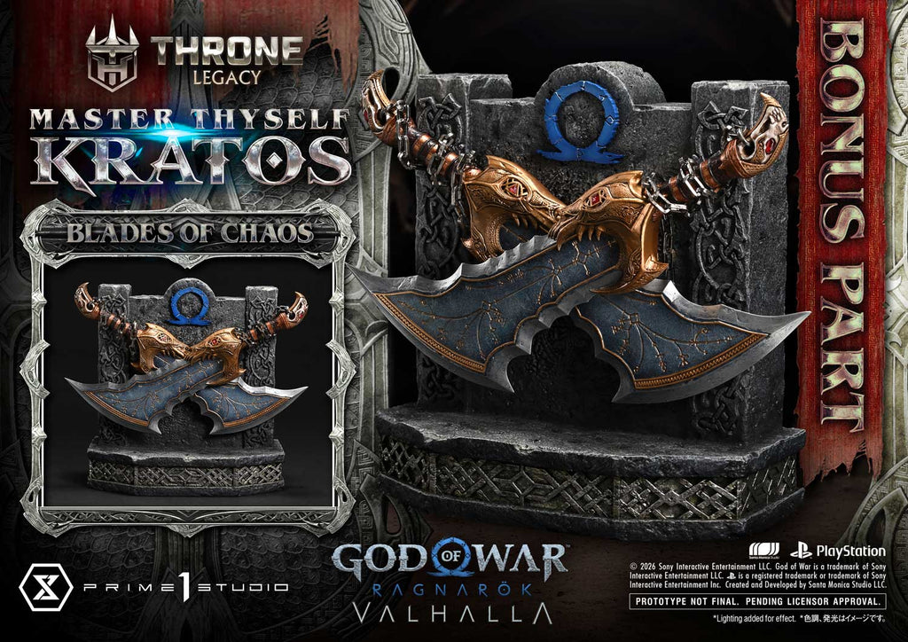 Throne Legacy God of War: Ragnarok Master Thyself Kratos