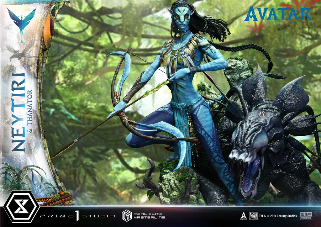 Real Elite Masterline Avatar (Film) Neytiri &amp; Thanator Avatar Legacy Collection