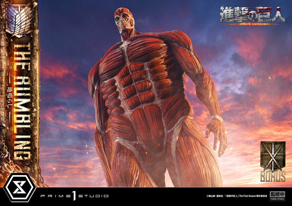 Ultimate Diorama Masterline TV animation Attack on Titan The Rumbling Bonus Version
