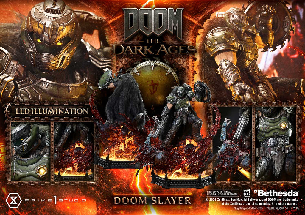 Ultimate Premium Masterline DOOM: The Dark Ages DOOM Slayer