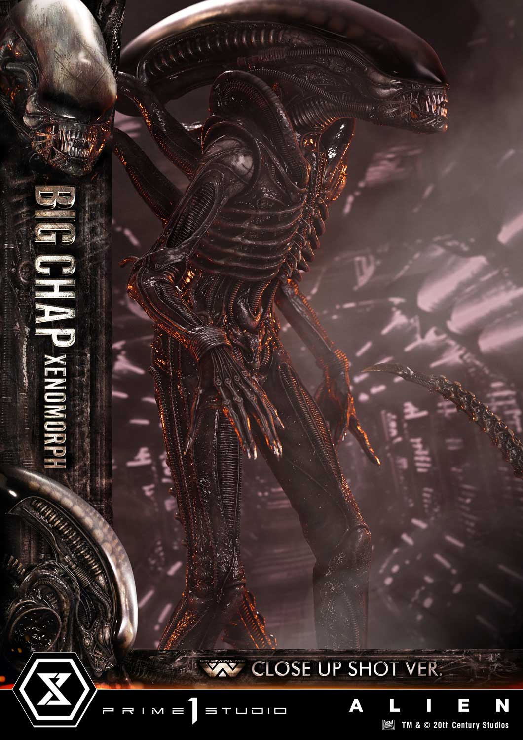 Museum Masterline XL Alien (Film) Big Chap Xenomorph Close Up Shot Ver.
