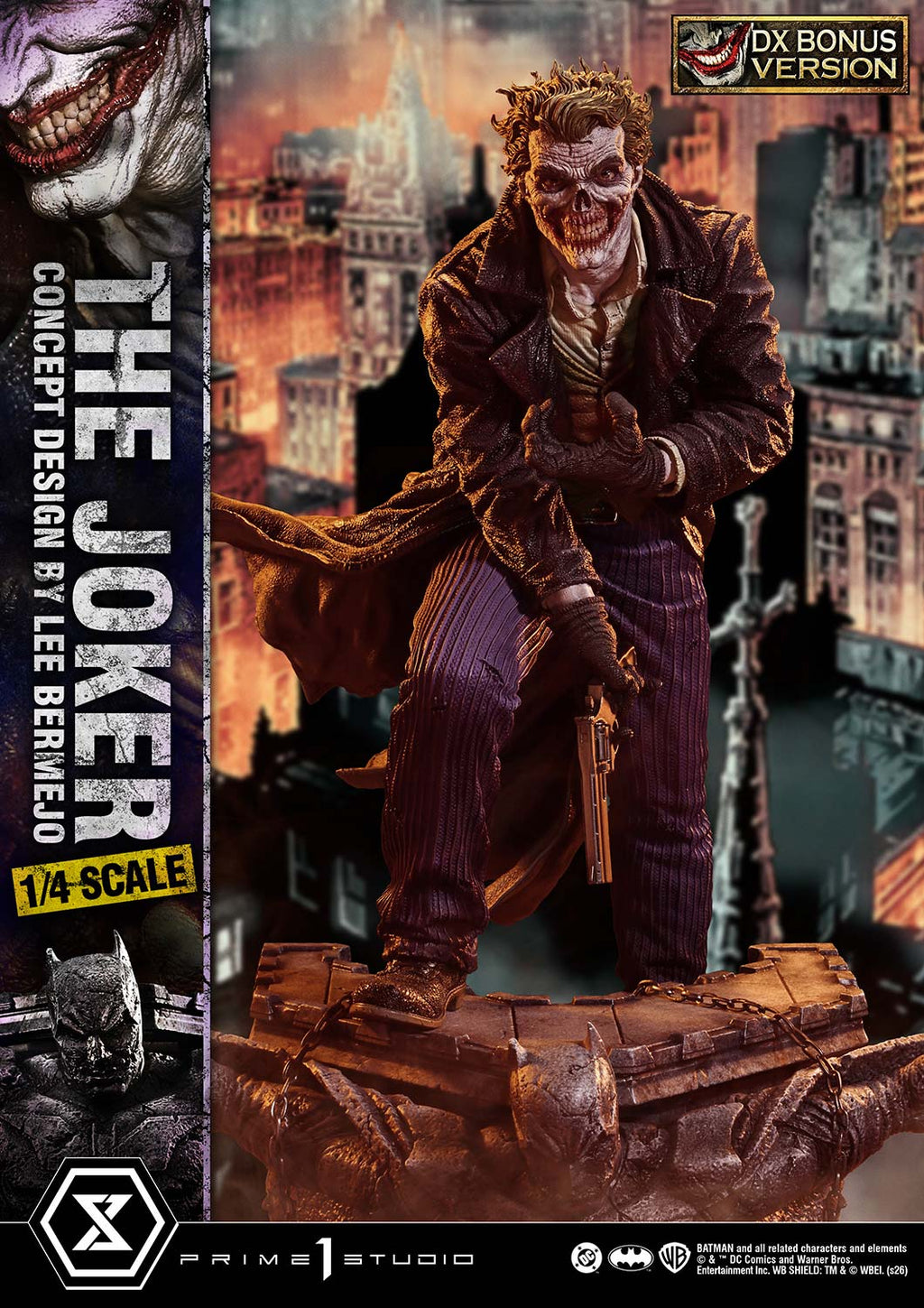 Ultimate Premium Masterline Batman (Comics) The Joker (Concept Design by Lee Bermejo) DX Bonus Version