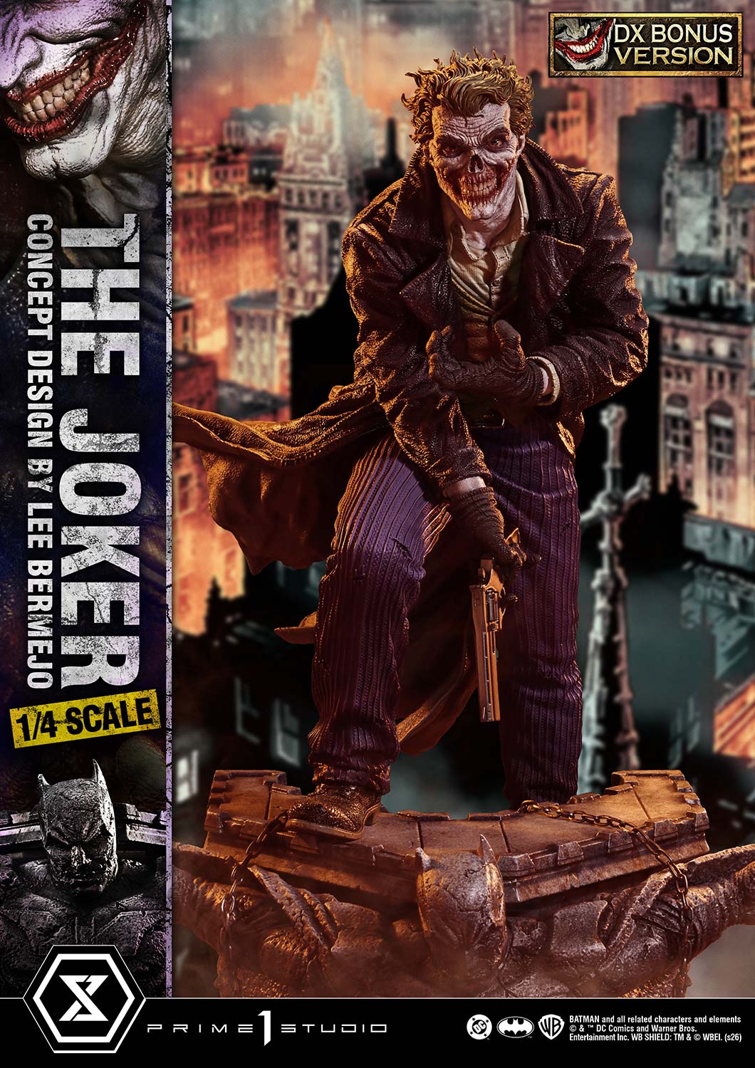 Ultimate Premium Masterline Batman (Comics) The Joker (Concept Design by Lee Bermejo) DX Bonus Version