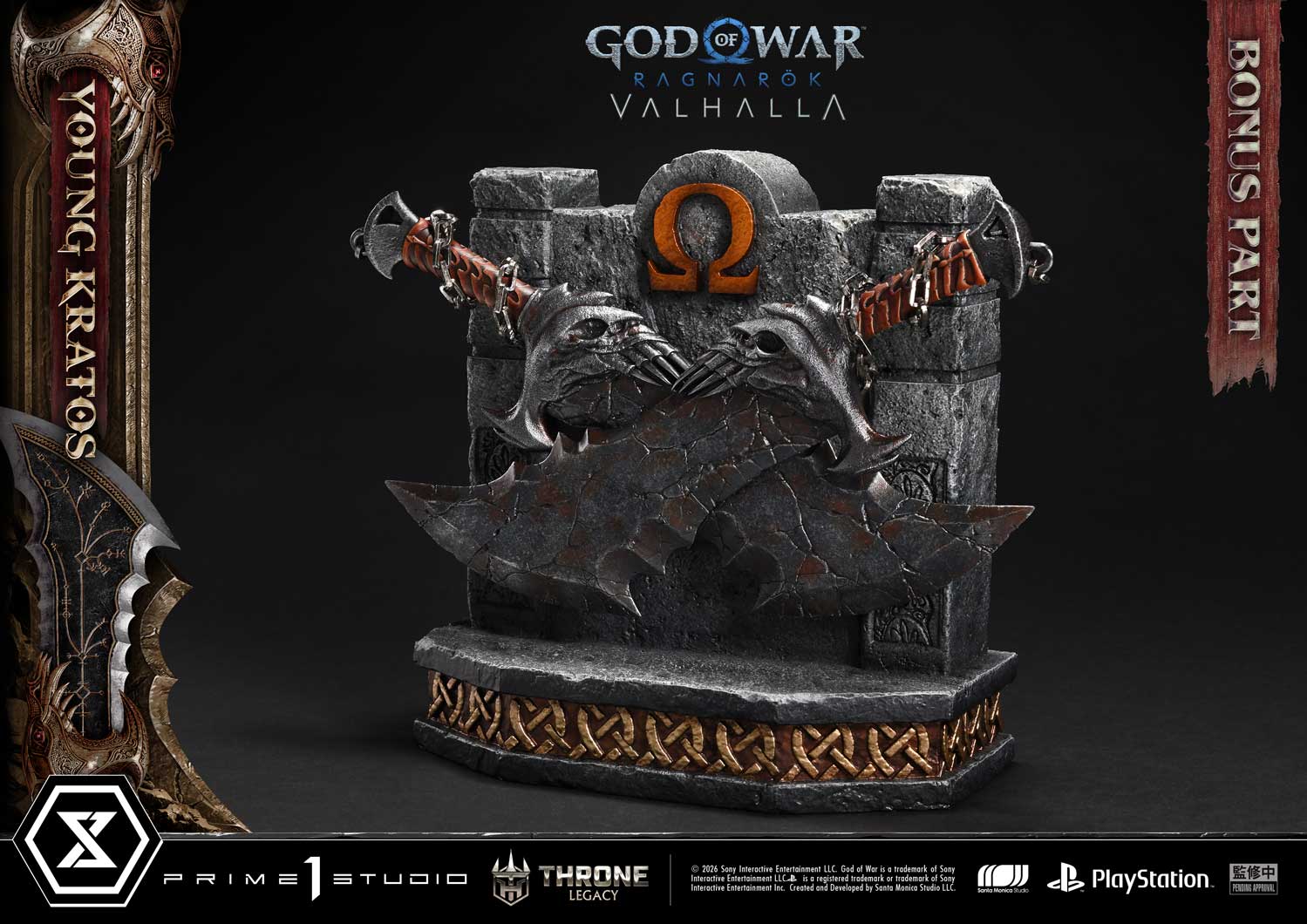 Throne Legacy God of War: Ragnarok Young Kratos Bonus Version