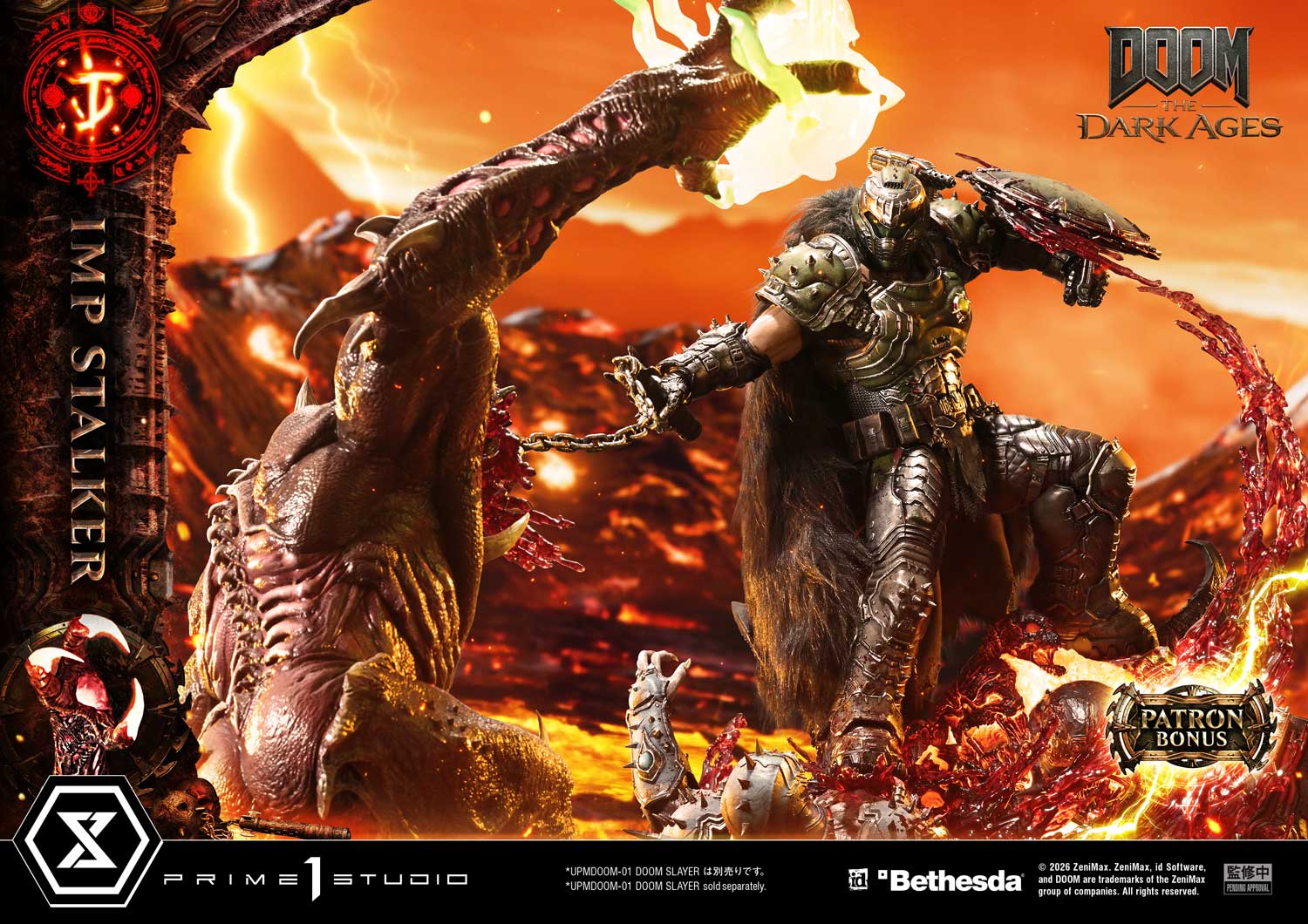 Ultimate Premium Masterline DOOM: The Dark Ages Imp Stalker