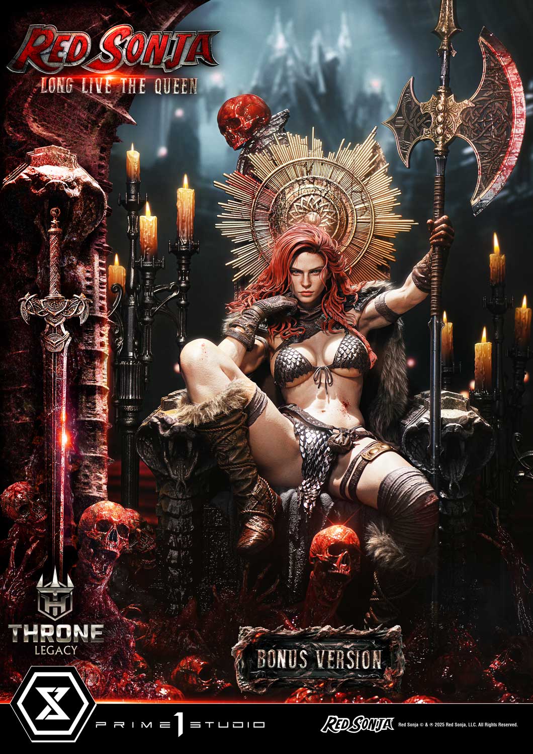 Throne Legacy Red Sonja Red Sonja : Long Live the Queen Bonus Version