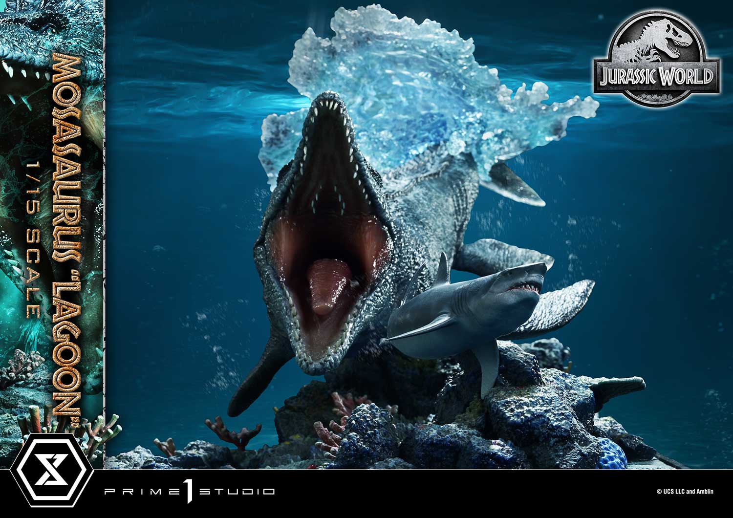 Legacy Museum Collection Jurassic World (Film) Mosasaurus "Lagoon" Bonus Version 1/15 Scale
