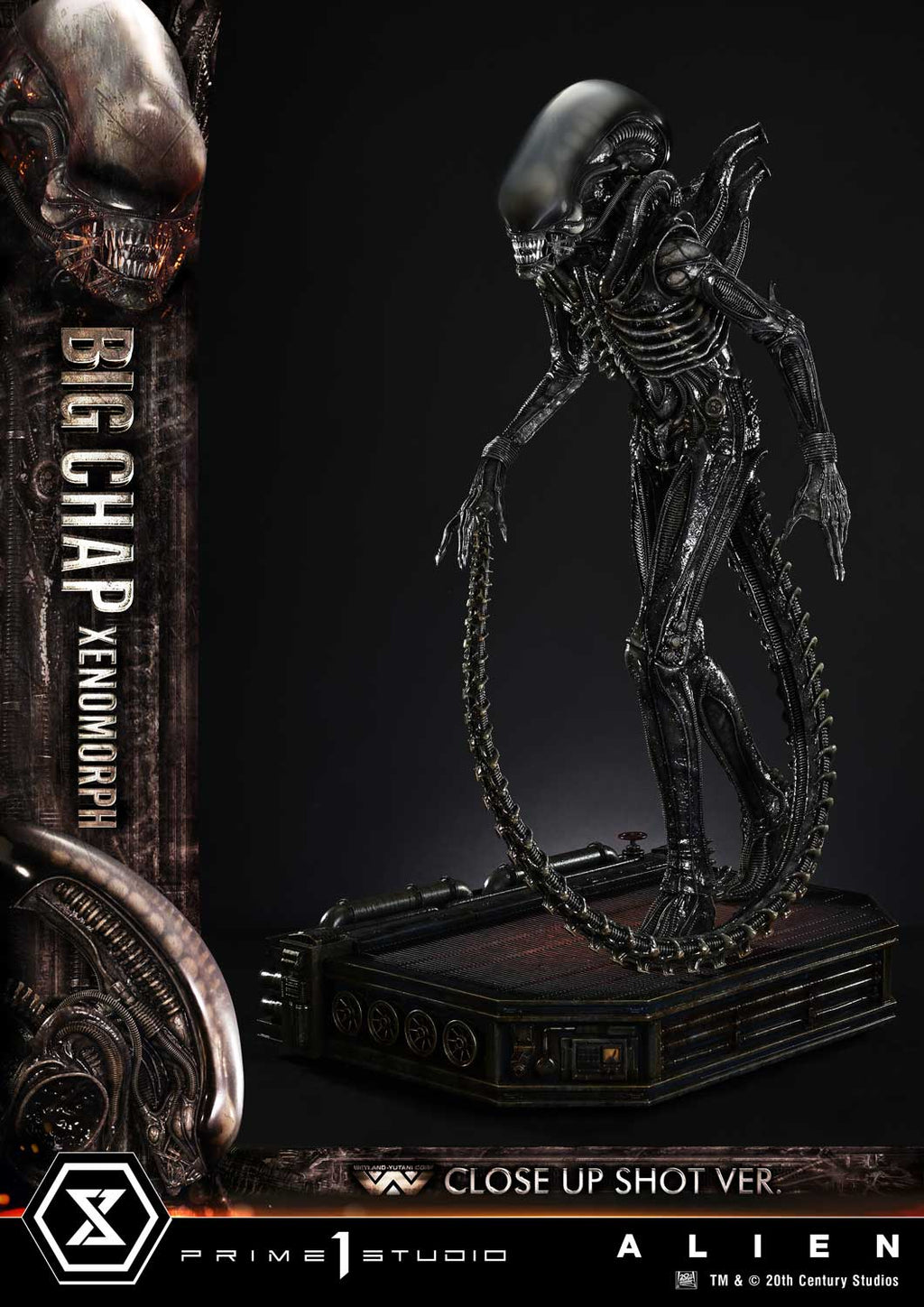 Museum Masterline XL Alien (Film) Big Chap Xenomorph Close Up Shot Ver.