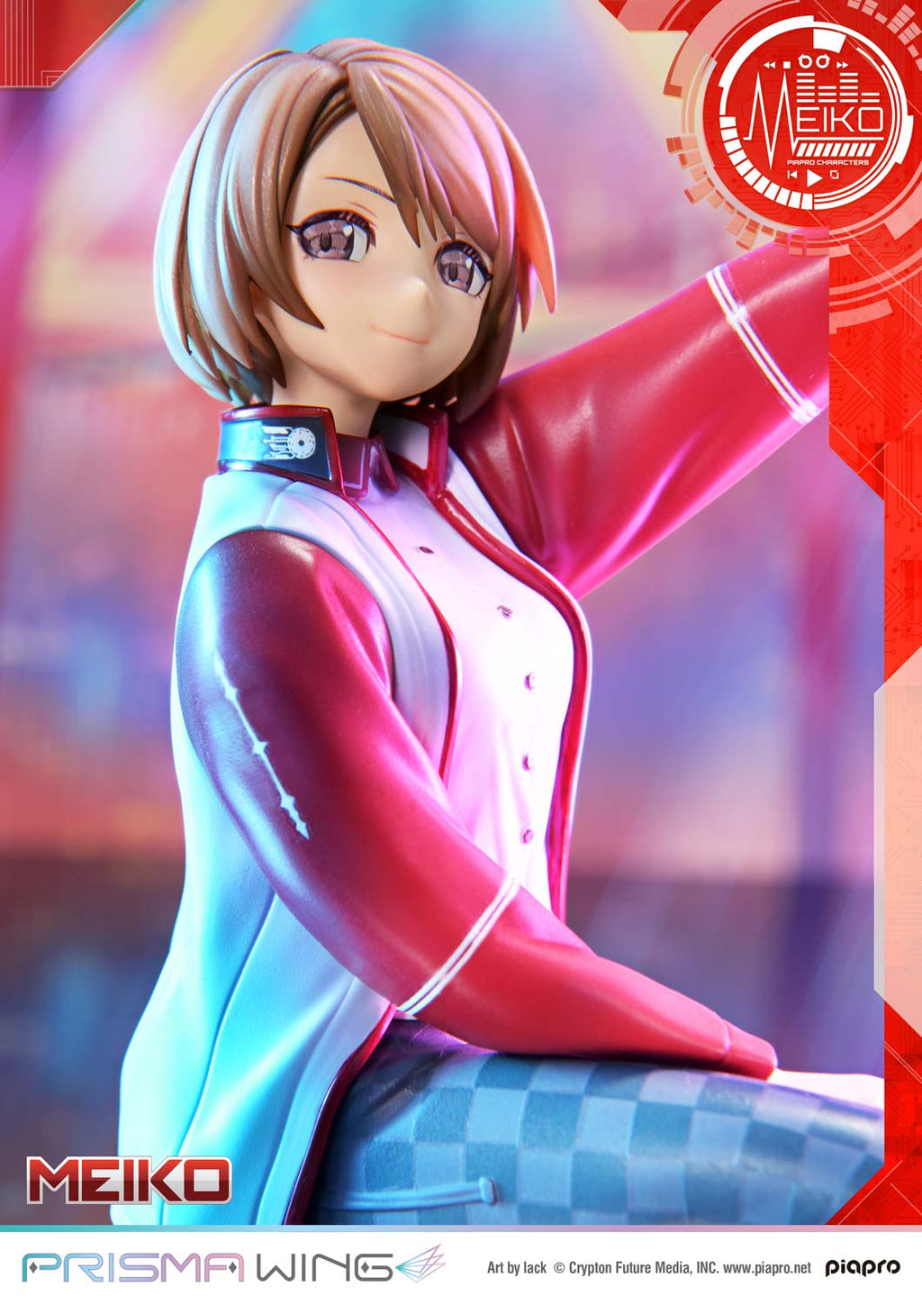 PRISMA WING Piapro Characters MEIKO "Art by lack" 1/7 Scale Pre-Painted Figure
