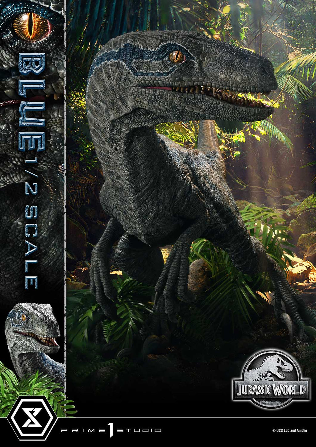 Legacy Museum Collection Jurassic World: Fallen Kingdom (Film) Blue 1/2 Scale