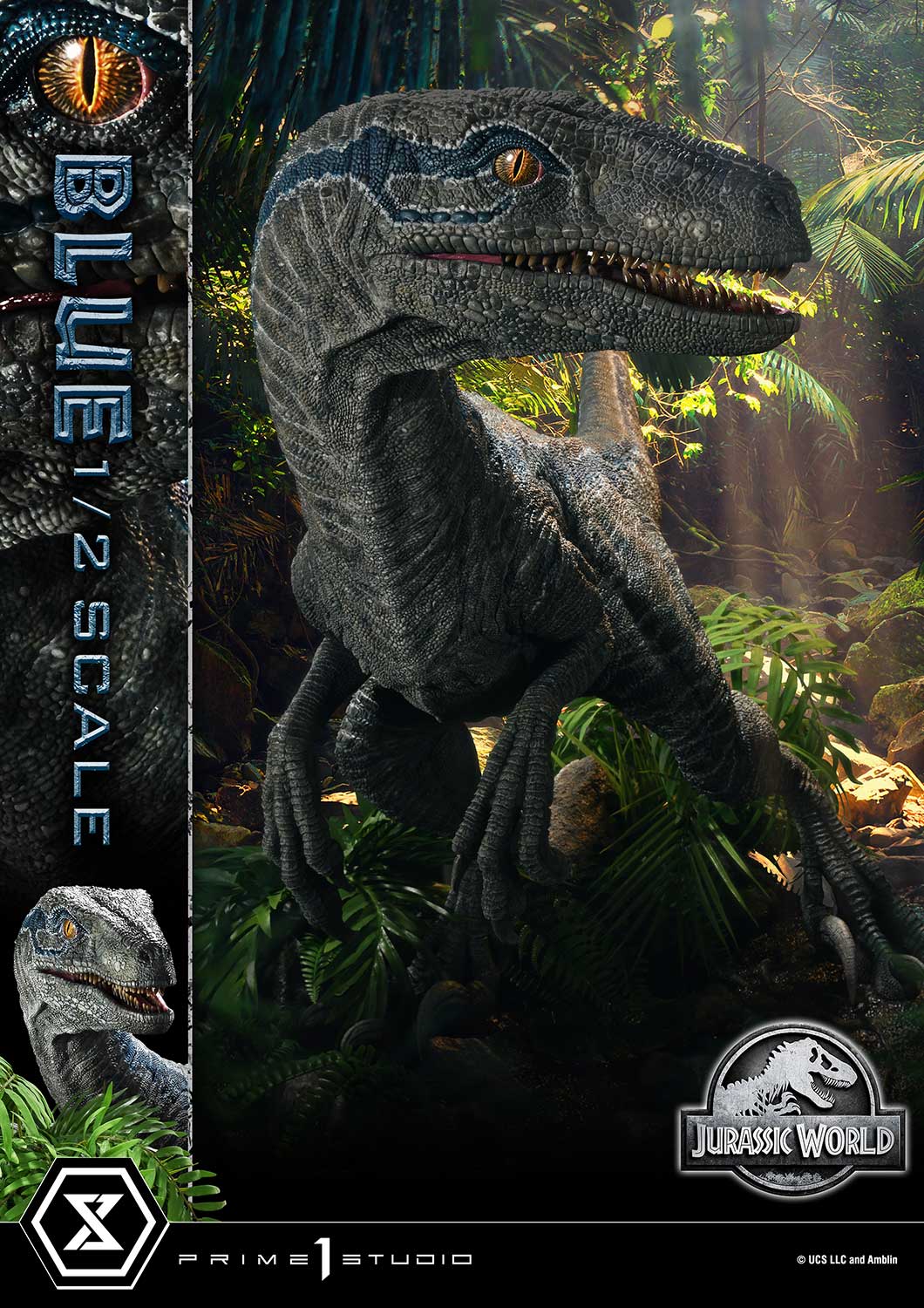 Legacy Museum Collection Jurassic World: Fallen Kingdom (Film) Blue 1/2 Scale