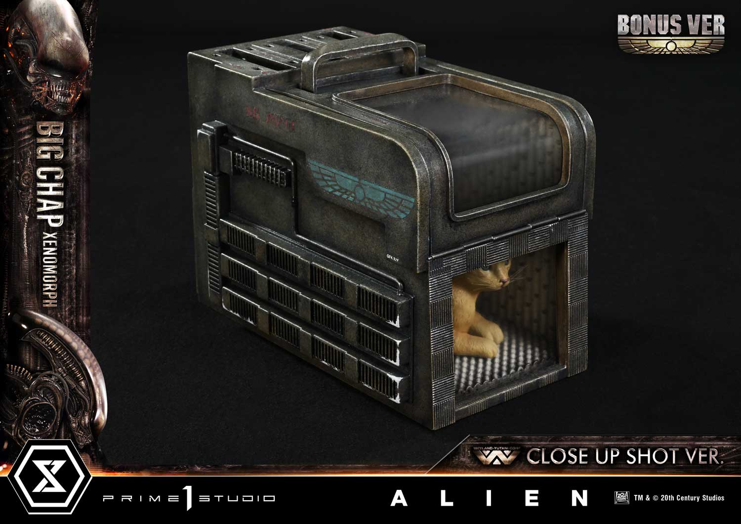 Museum Masterline XL Alien (Film) Big Chap Xenomorph Close Up Shot Ver. Deluxe Version