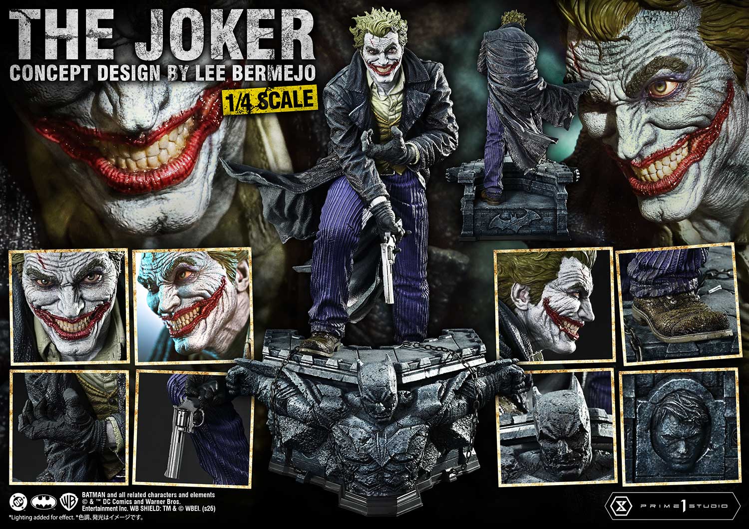 Ultimate Premium Masterline Batman (Comics) The Joker (Concept Design by Lee Bermejo)
