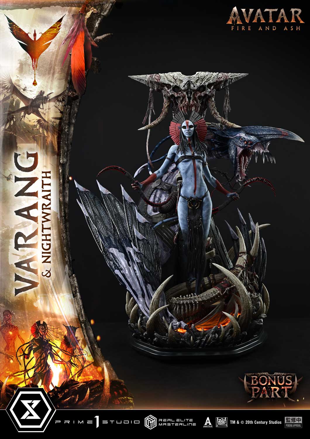 Real Elite Masterline Avatar: Fire and Ash (Film) Varang &amp; Nightwraith Avatar Legacy Collection