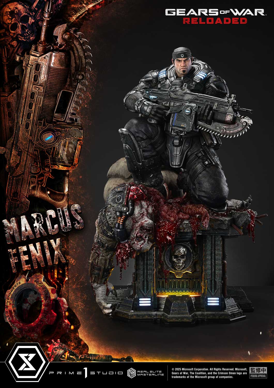 Real Elite Masterline Gears of War: Reloaded Marcus Fenix