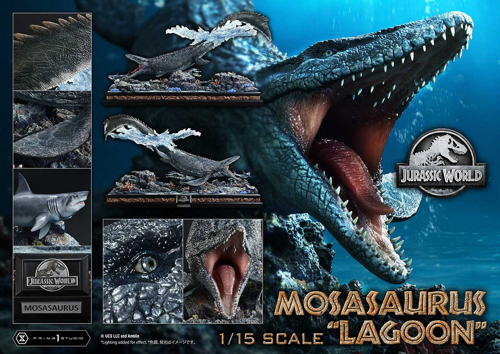 Legacy Museum Collection Jurassic World (Film) Mosasaurus "Lagoon" Bonus Version 1/15 Scale