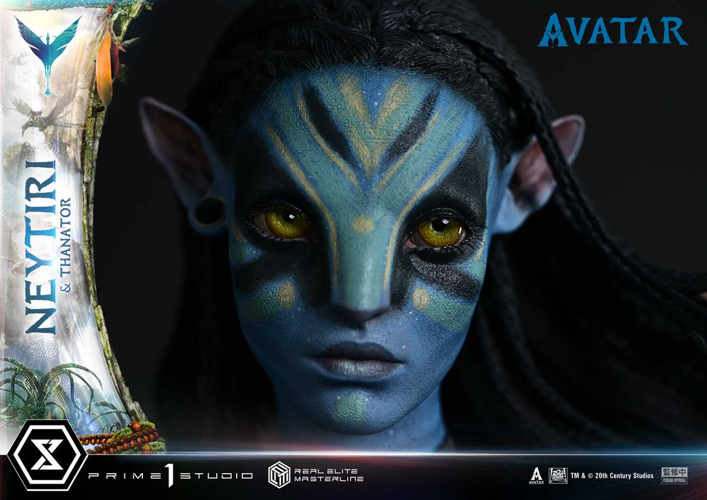 Real Elite Masterline Avatar (Film) Neytiri &amp; Thanator Avatar Legacy Collection
