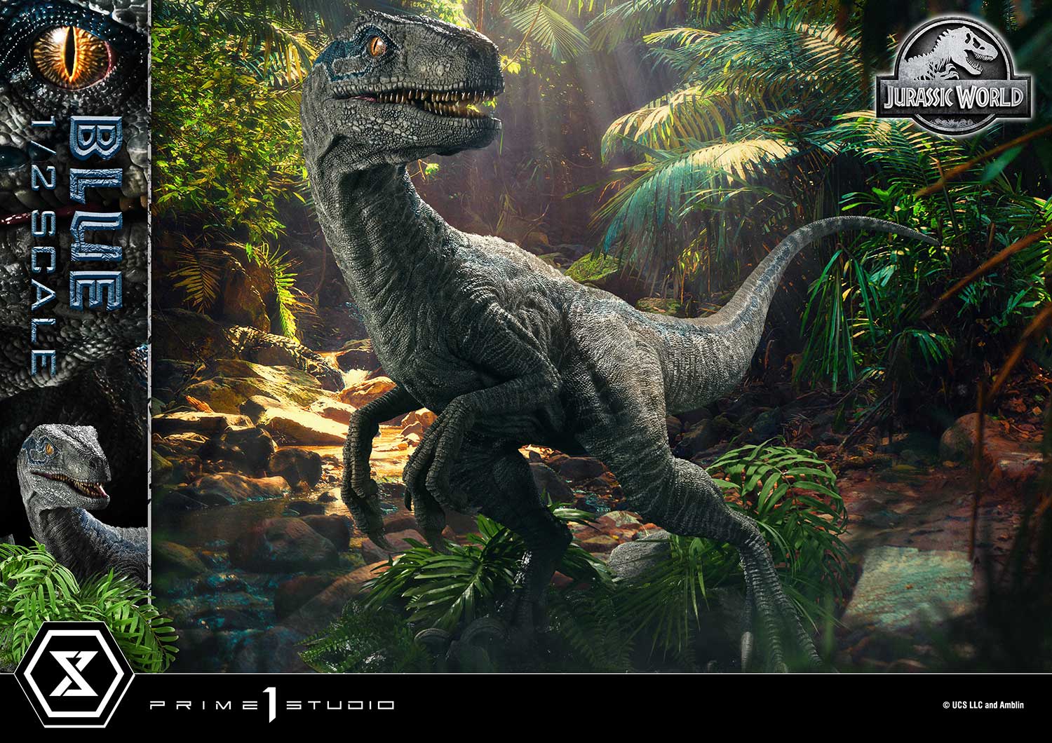 Legacy Museum Collection Jurassic World: Fallen Kingdom (Film) Blue 1/2 Scale Bonus Version