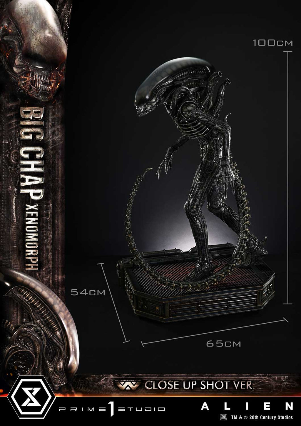 Museum Masterline XL Alien (Film) Big Chap Xenomorph Close Up Shot Ver.