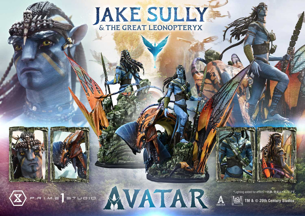 Real Elite Masterline Avatar (Film) Jake Sully &amp; The Great Leonopteryx Avatar Legacy Collection